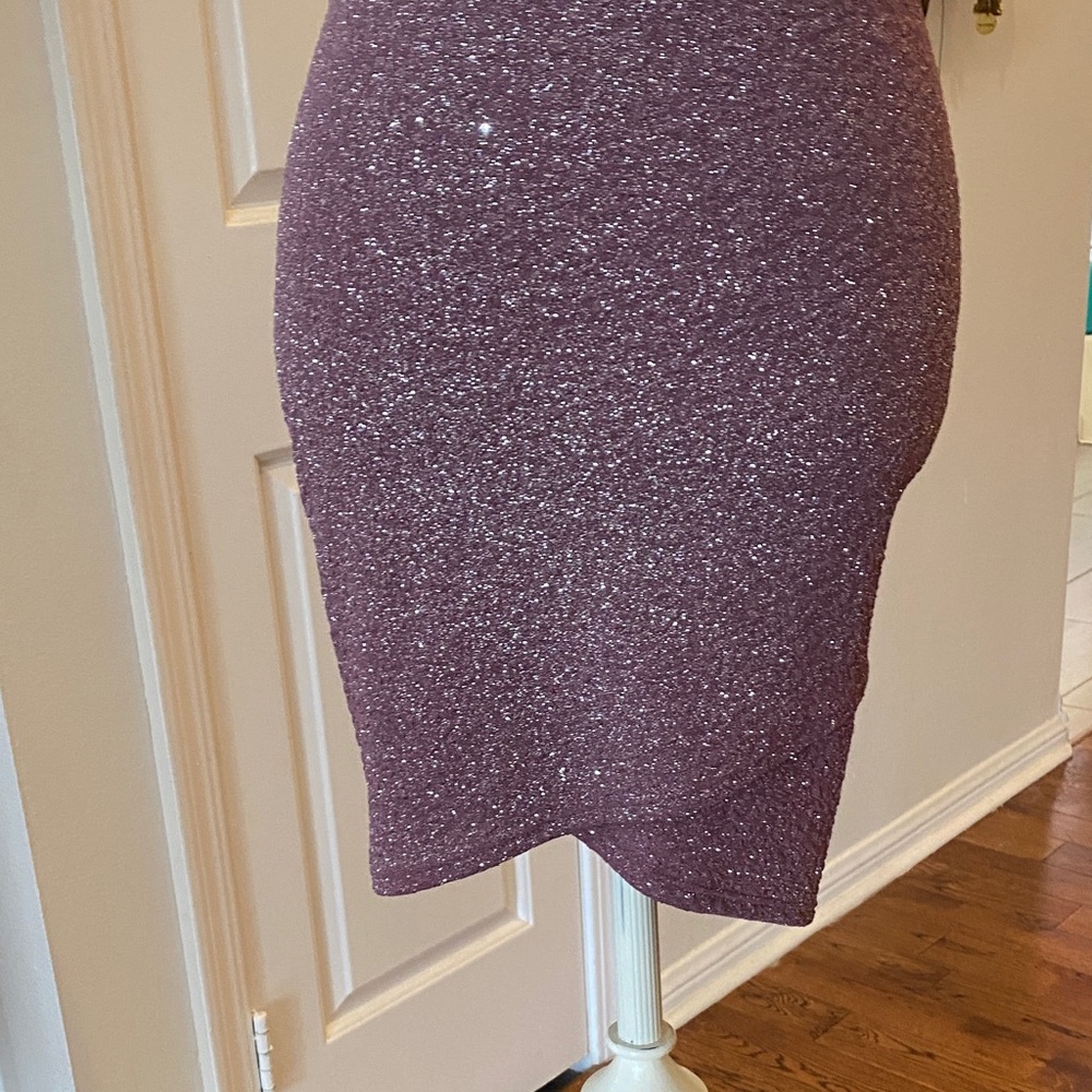 Windsor Sparkling Mauve Mini Dress - Picture 5 of 9